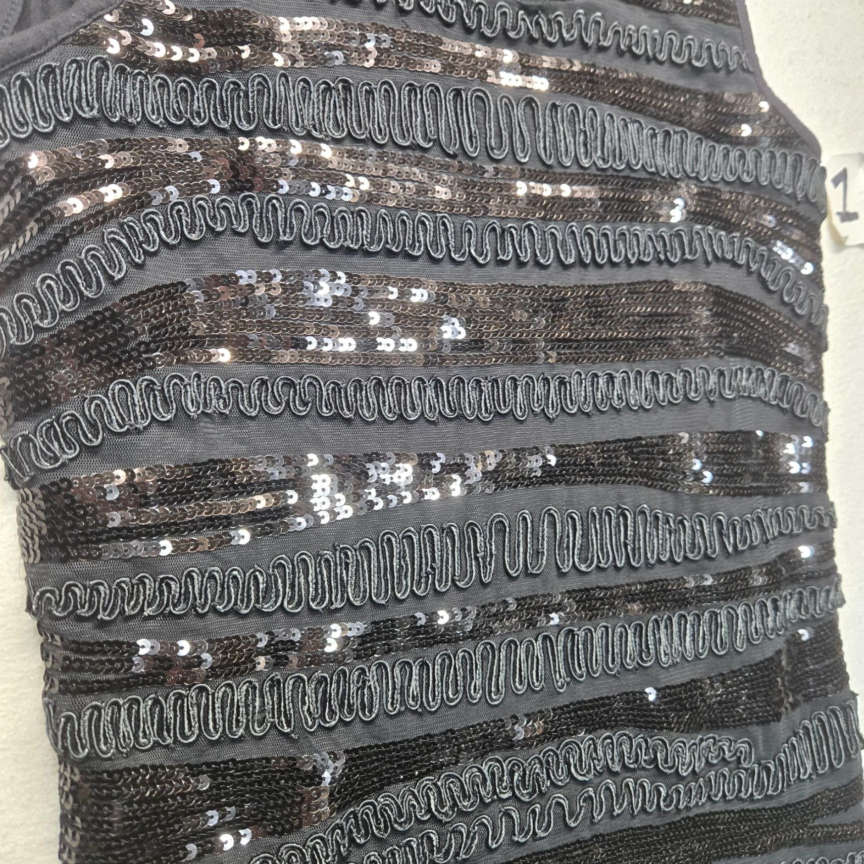 Vintage Vila Shirt Tank Top Sleeveless Adult XS Black Women XS Vila Shimmer Solid Black Tank Top Shirt Sleeveless Adult Women's XS Extra Small Size XS / US 0-2 / IT 36-38 - 2 Thumbnail