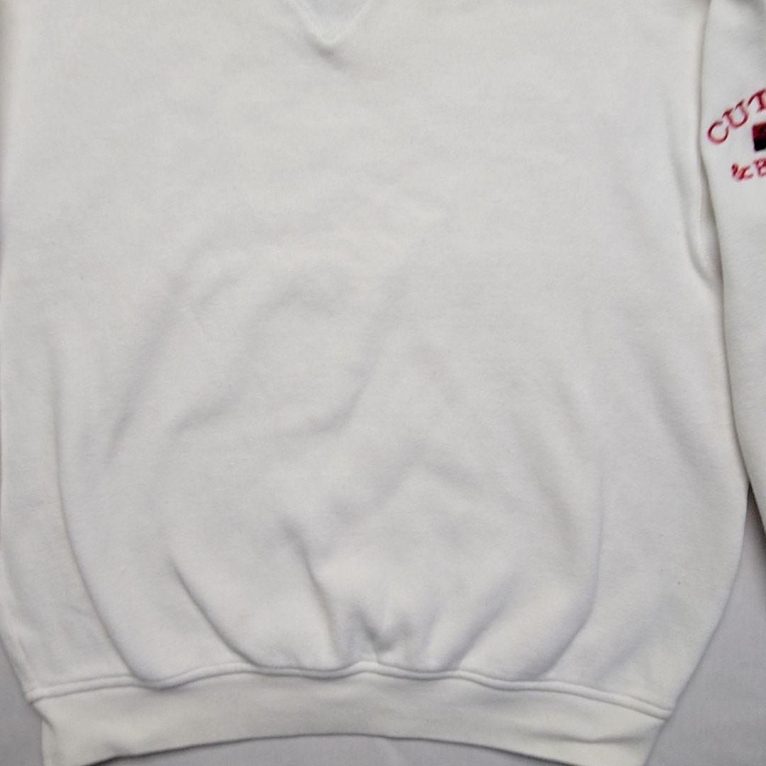 Cutter & Buck Vintage Cutter & Buck White Sweatshirt Embroidered XL Size US XL / EU 56 / 4 - 6 Thumbnail