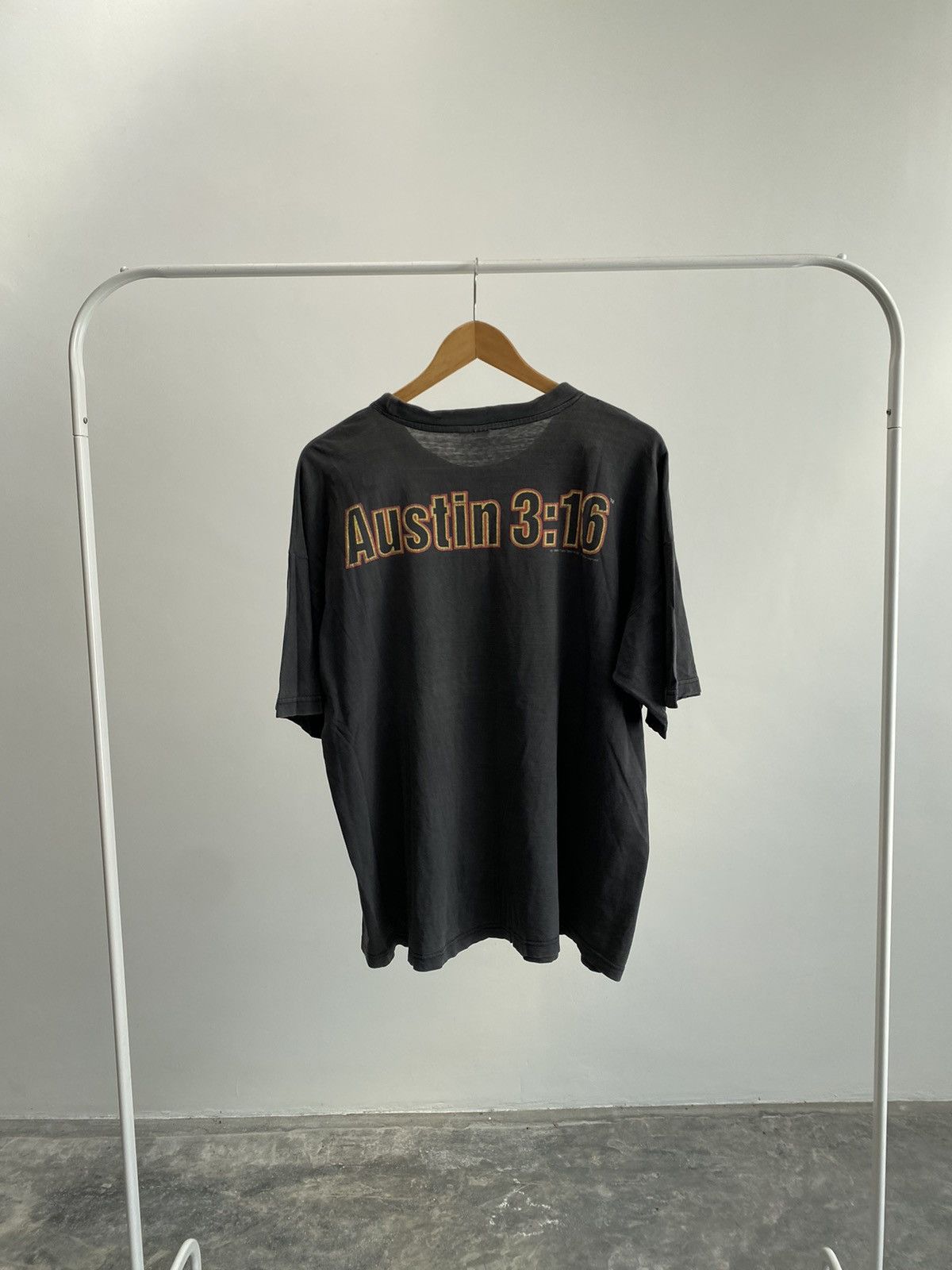 Vintage × WWE Vintage Stone Cold Tee Size US XL / EU 56 / 4 - 6 Thumbnail