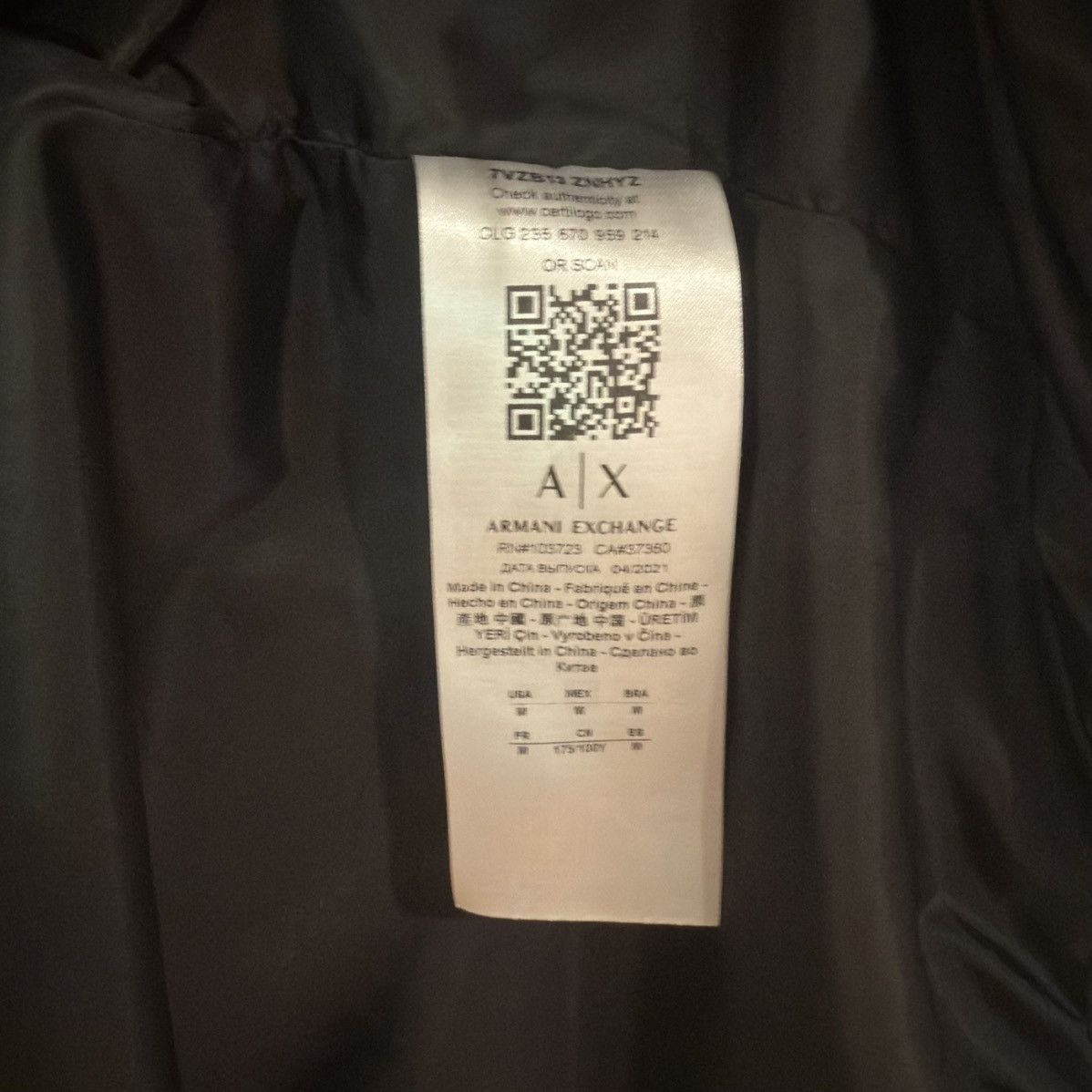 Armani Exchange Black Armani Men’s Jacket Size Medium Size US M / EU 48-50 / 2 - 6 Thumbnail