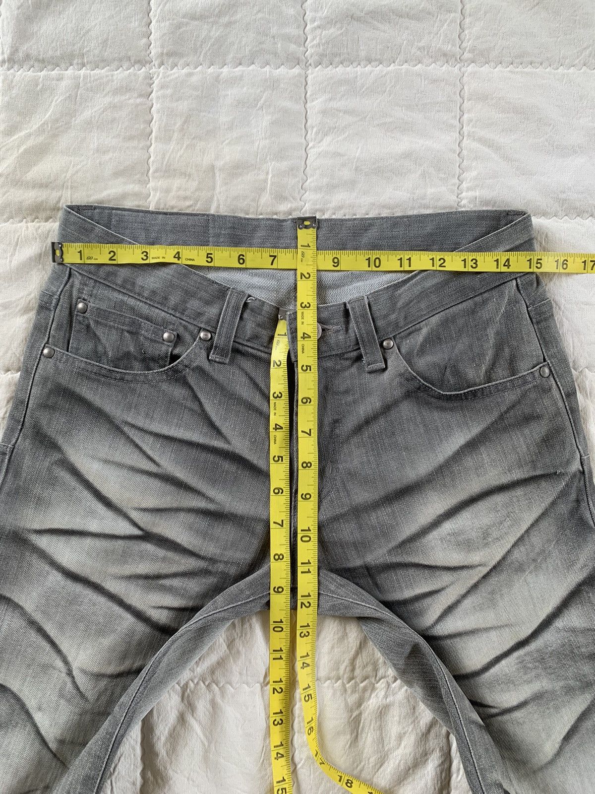 Tornado Mart Tornado Mart Whiskered Denim Size US 30 / EU 46 - 13 Thumbnail