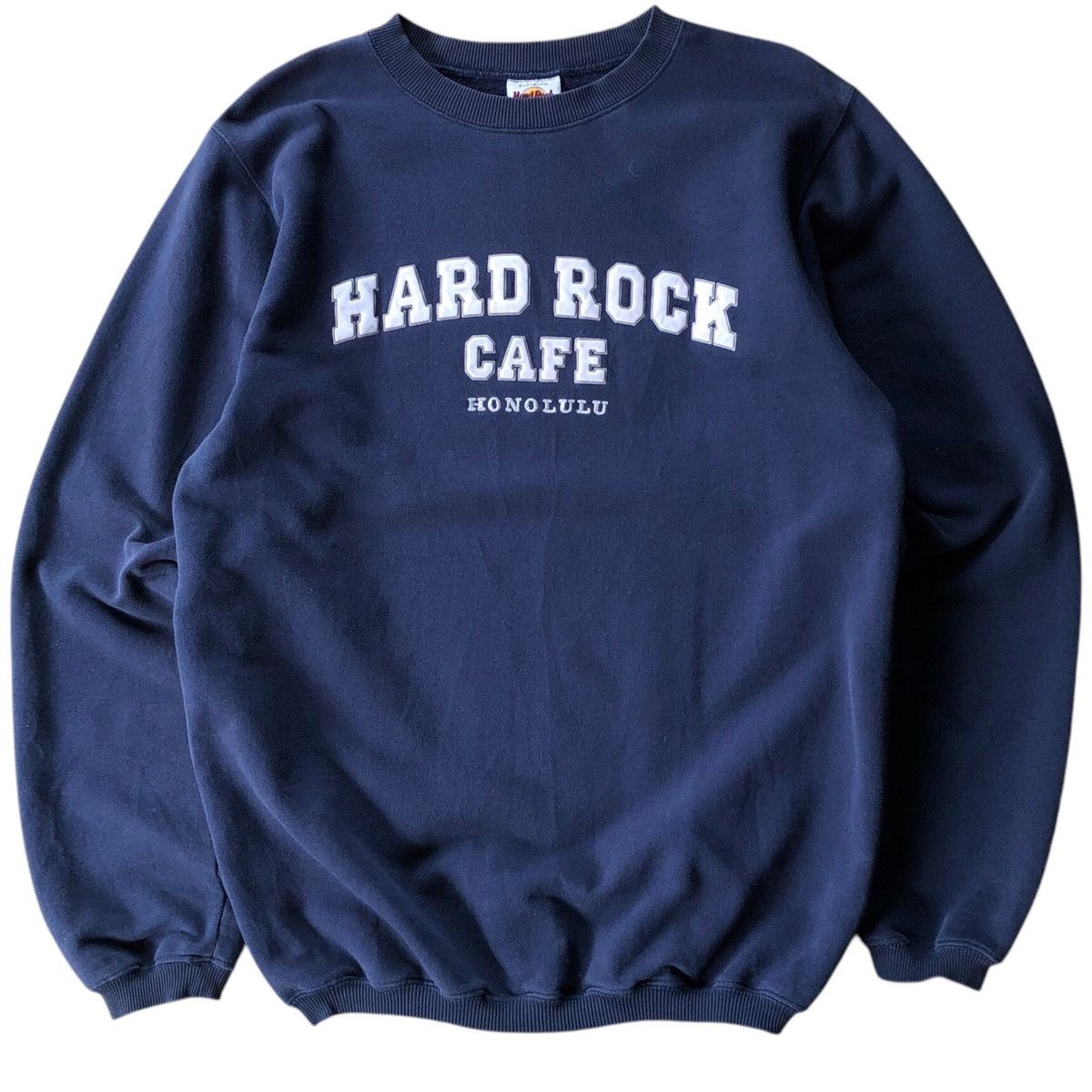 Hard Rock Cafe × Vintage HARD ROCK CAFE Honolulu Spellout Crewneck Sweatshirt Size US M / EU 48-50 / 2 - 1 Thumbnail