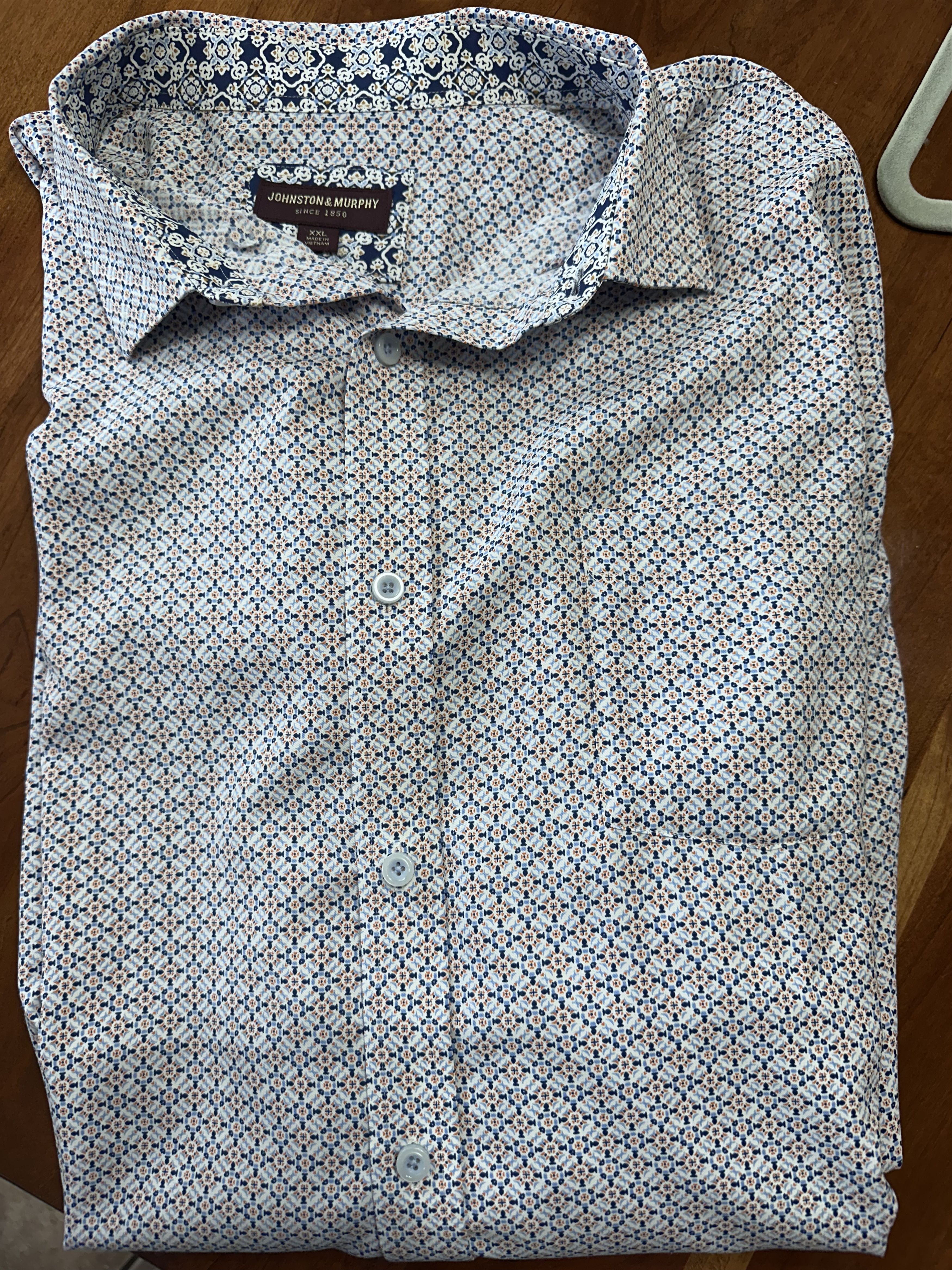 Johnston & Murphy Johnston & Murphy Button Up Size US XXL / EU 58 / 5 - 1 Thumbnail