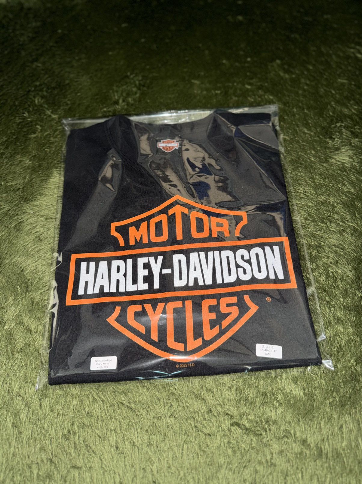Harley Davidson Harley-Davidson 2022 Korea Tribute Tubular T-Shirt Black Size US L / EU 52-54 / 3 - 11 Thumbnail