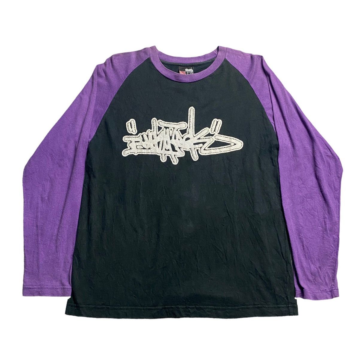 JNCO × Japanese Brand Grass Hither Graffiti Funky Jeck Design Longsleeve Tshirt Size US M / EU 48-50 / 2 - 2 Thumbnail