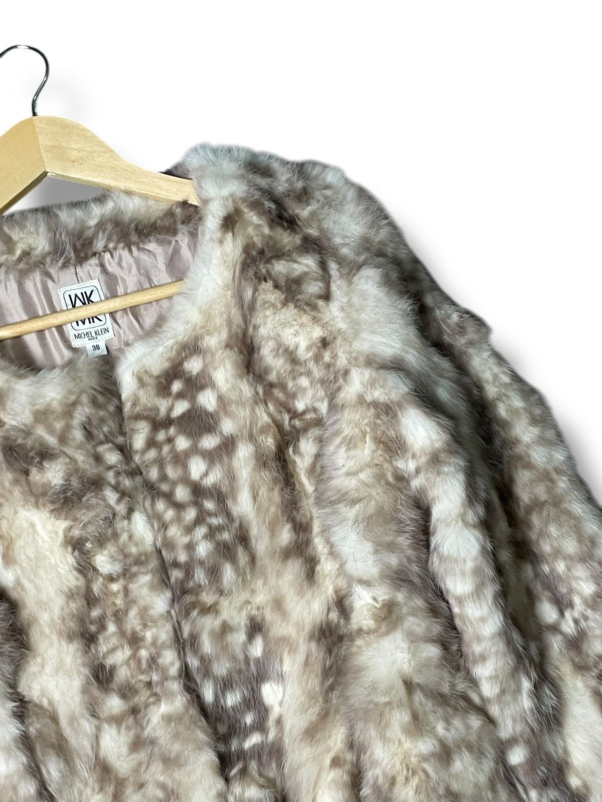 Japanese Brand × Michel Klein × Vintage Vintage MICHEL KLEIN Fur Jacket (85) Size US XXS / EU 40 - 2 Thumbnail