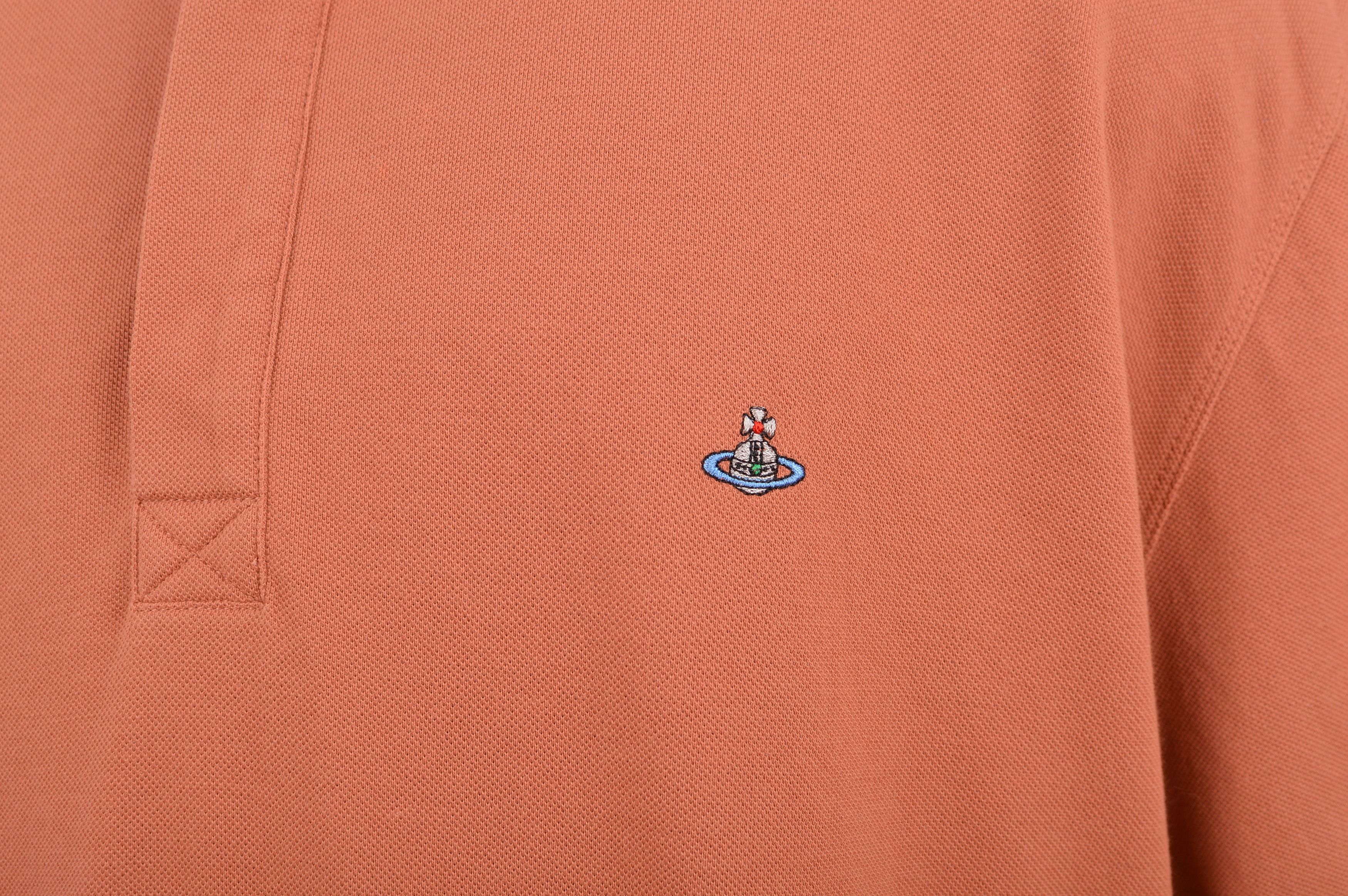Vivienne Westwood Vivienne Westwood Premium Orb Logo Polo Shirt Size US XXL / EU 58 / 5 - 2 Thumbnail