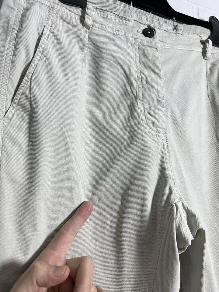 Rundholz Rundholz DIP Women’s Pants Grey Feels Cotton Size L-XL Size 32" / US 10 / IT 46 - 4 Thumbnail