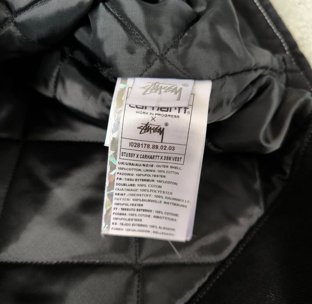 Carhartt × Carhartt Wip × Stussy CARHARTT X STUSSY X DSM VEST Size US M / EU 48-50 / 2 - 4 Thumbnail