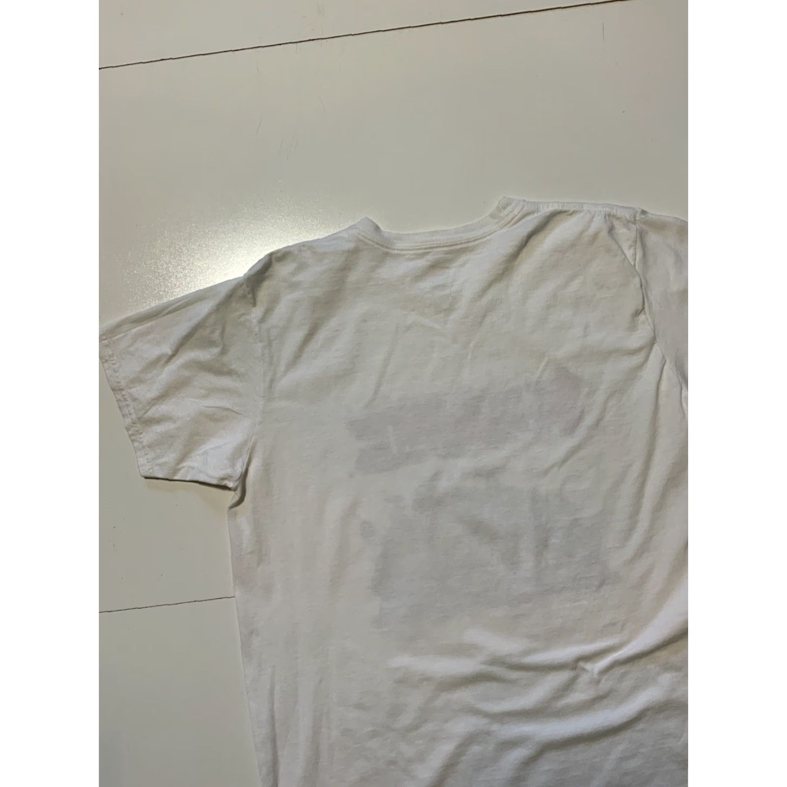 Hanes Deltaphonic Swamp Cycle Southern Rock Band Graphic Official Merch S/S T-Shirt MD Men White Medium Hanes Size US M / EU 48-50 / 2 - 5 Thumbnail
