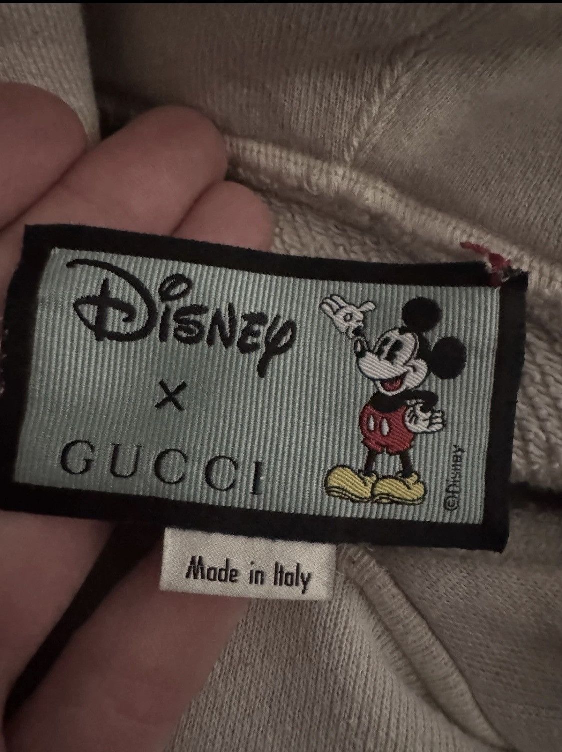 Disney × Gucci Gucci x Disney Web Mickey Mouse Print Pullover Hoodie Men’s Size US L / EU 52-54 / 3 - 2 Thumbnail