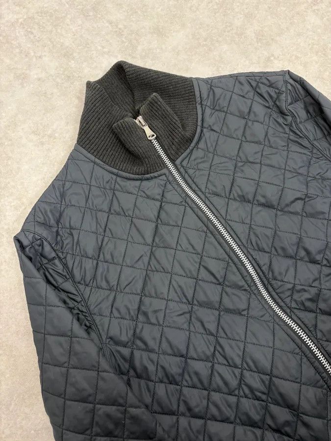 Dolce & Gabbana 2000s Dolce & Gabbana Grey Quilted Puffer Jacket Size US M / EU 48-50 / 2 - 5 Thumbnail