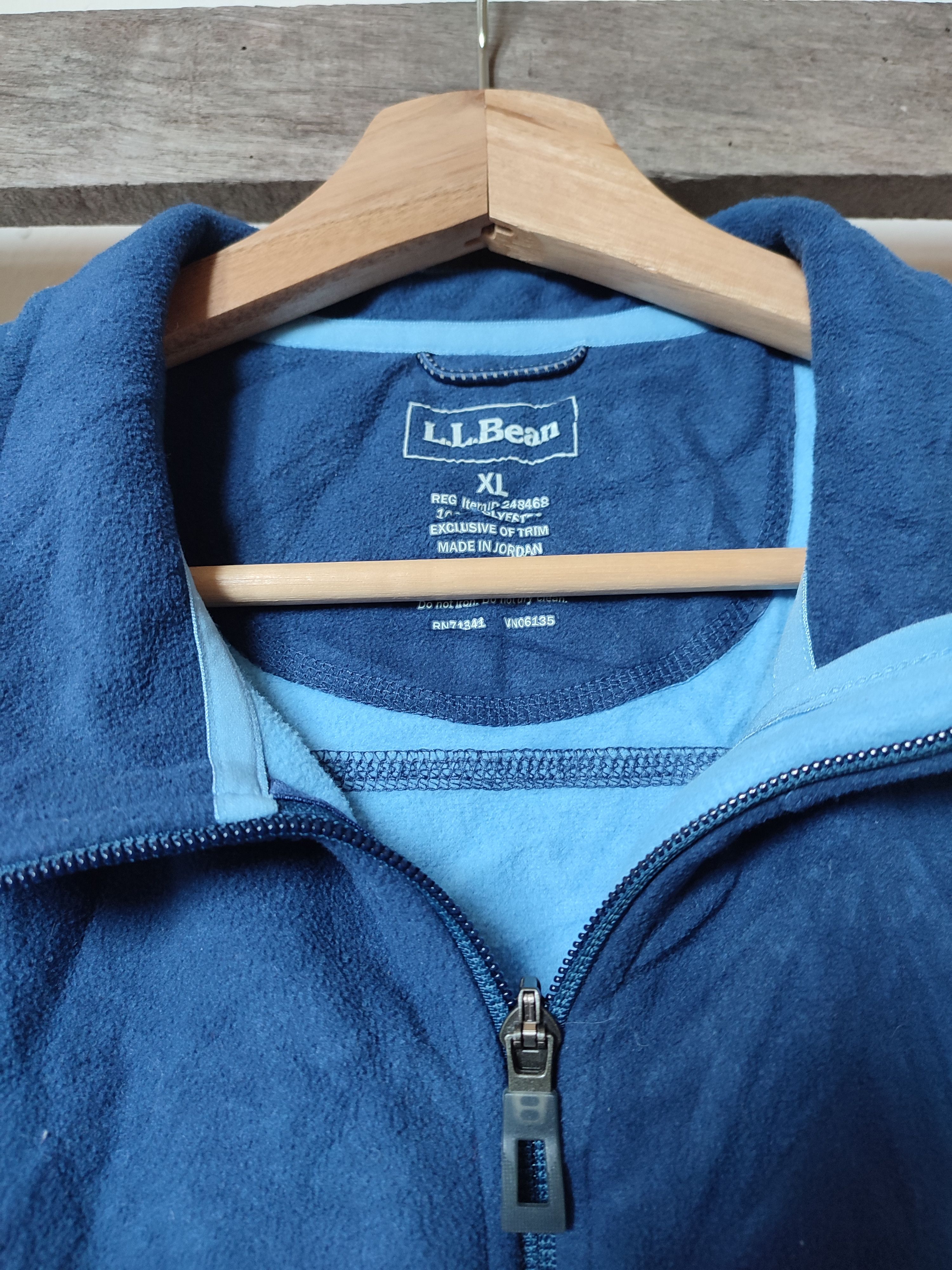 L.L. Bean 💥Vintage💥 L L Bean Vest Fleece Size US L / EU 52-54 / 3 - 5 Thumbnail