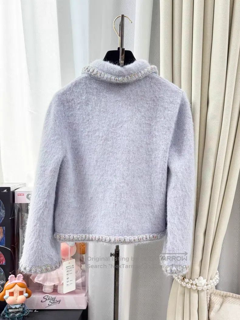 Chanel Chanel Colorful thread doll collar cardigan long-sleeved s Size XXS / US 00 / IT 34 - 3 Thumbnail