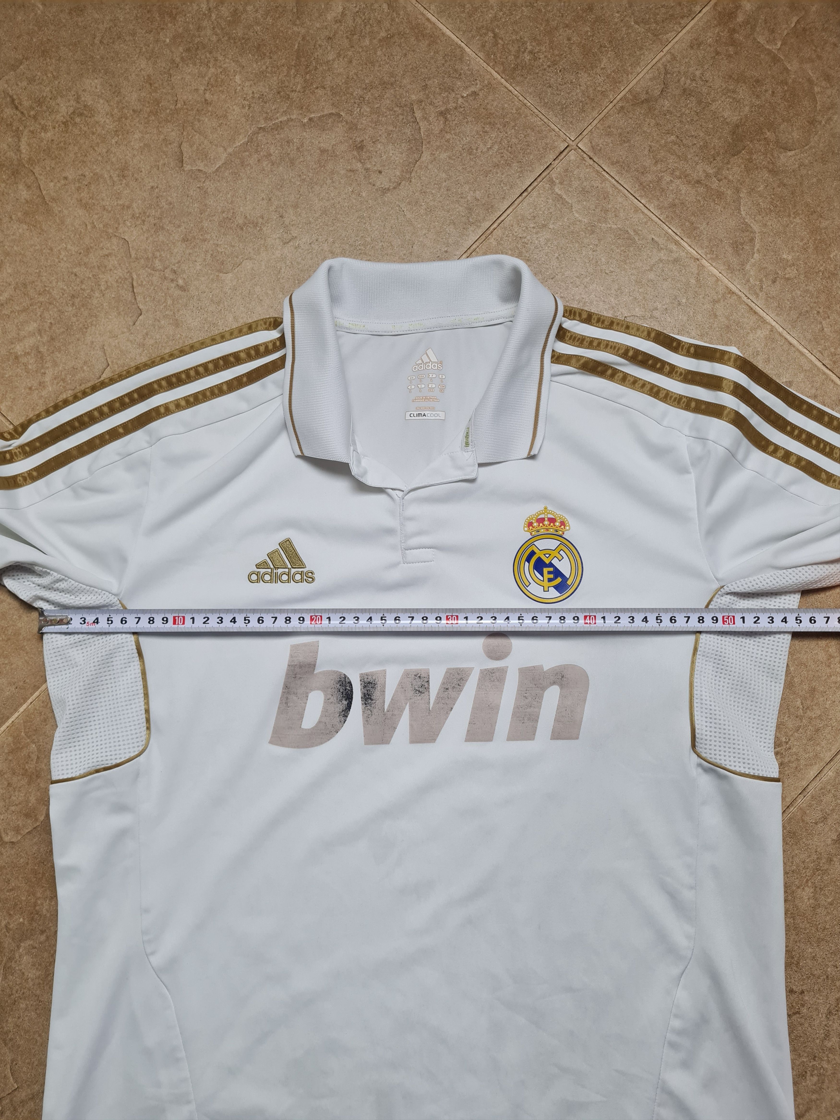 Adidas Adidas Real Madrid Soccer Jersey 2011/12 Homme Shirt Size US L / EU 52-54 / 3 - 4 Thumbnail