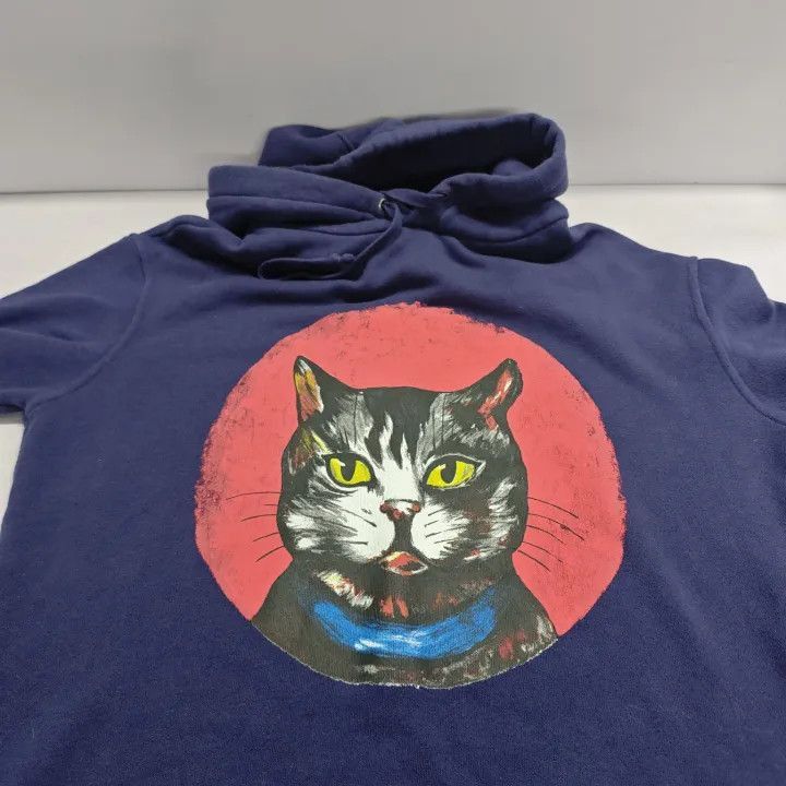 Gucci Gucci Gucci Purple Cat Graphic Hoodie -2506 Size US M / EU 48-50 / 2 - 8 Thumbnail