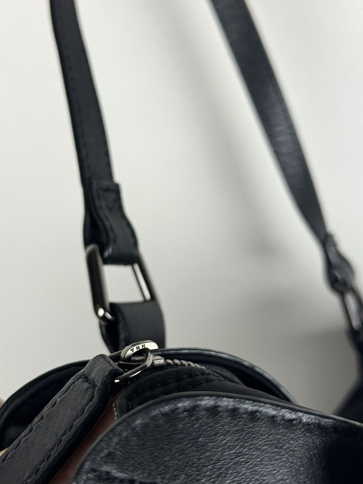 Burberry Nylon leather bag Burberry Nova Check y2k original item Size ONE SIZE - 7 Thumbnail