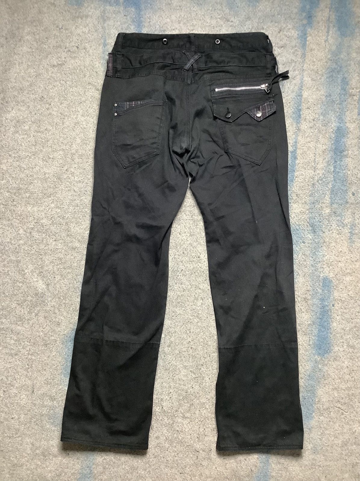 Designer × Japanese Brand × KMRii Japanese brand double waist by HVC YKK ZIPPER Size US 34 / EU 50 - 10 Thumbnail