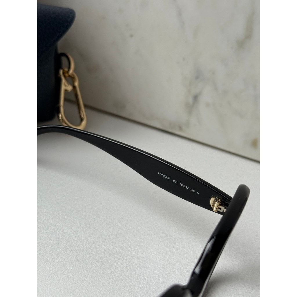 Loewe NEW Loewe LW50075I Curvy Black Eyeglasses Frames Size ONE SIZE - 7 Thumbnail