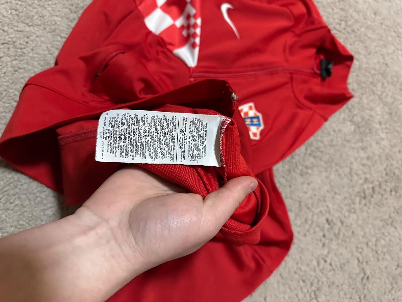 Nike Rare Croatia 2020 National Football Team Training Jacket Size US M / EU 48-50 / 2 - 7 Thumbnail