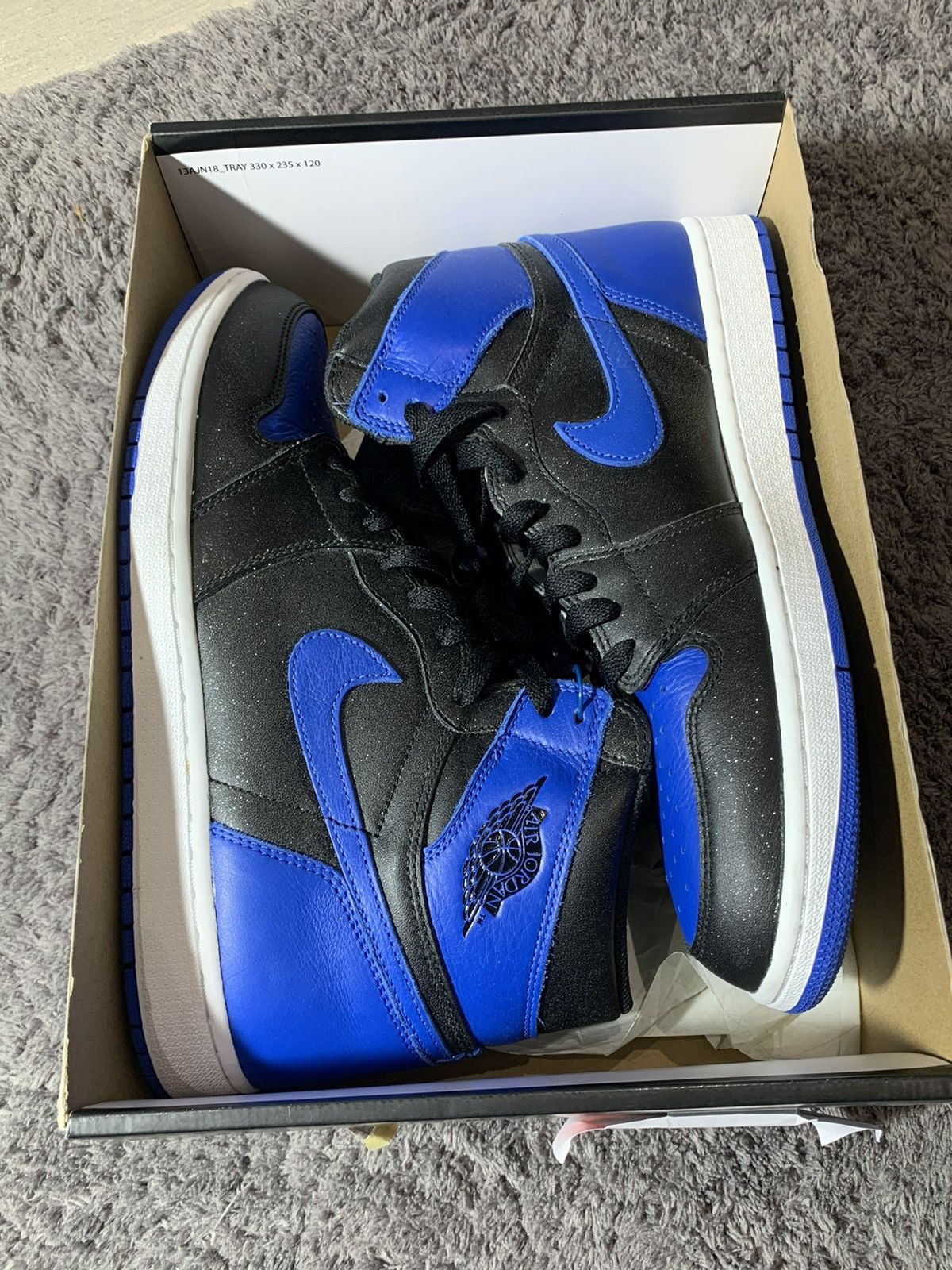 Nike Nike Jordan 1 high Royal Blue 2017 US12 UK11 Size US 12 / EU 45 - 2 Thumbnail