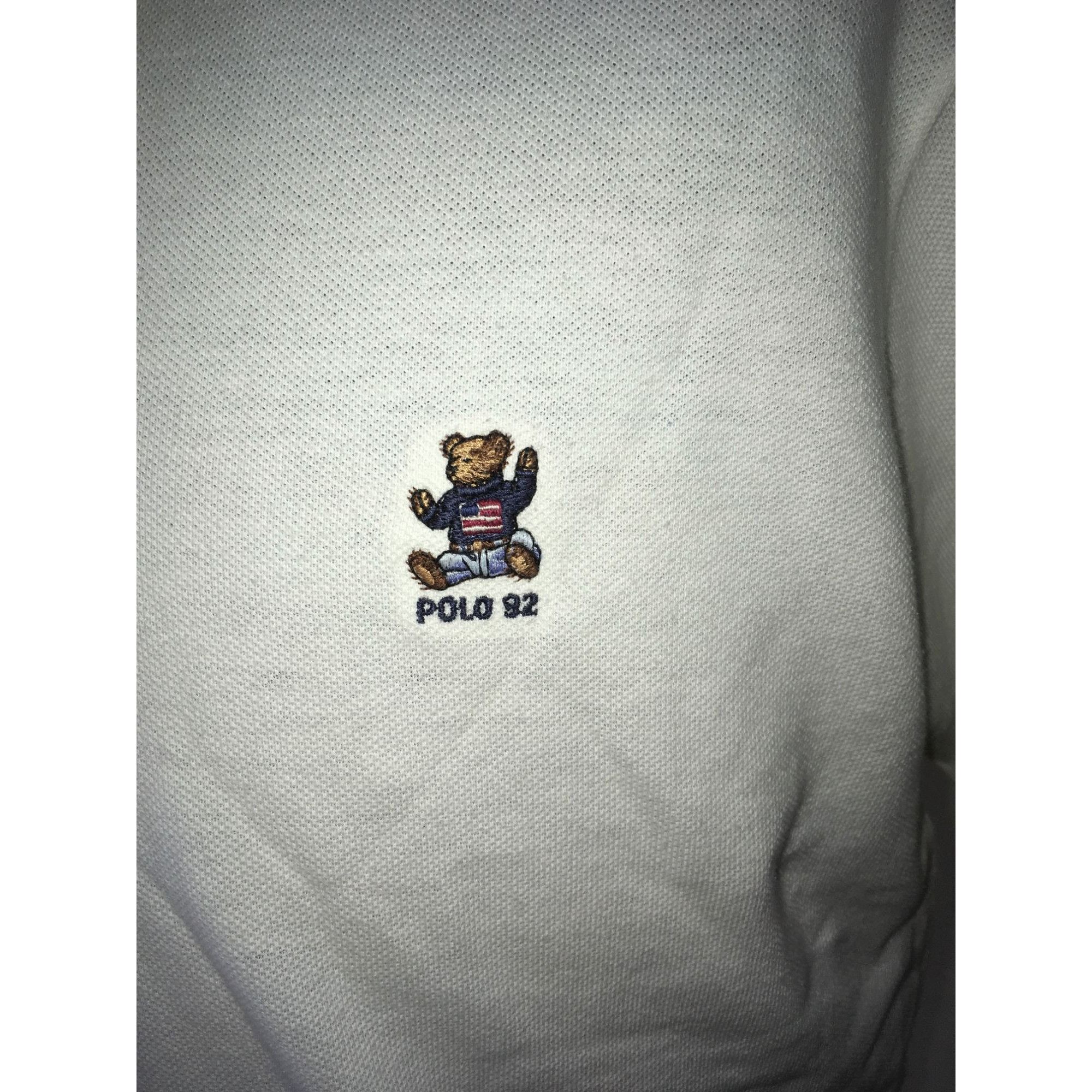 Polo Ralph Lauren Men's Polo Ralph Lauren White Collared Shirt Size Medium Size US M / EU 48-50 / 2 - 2 Thumbnail