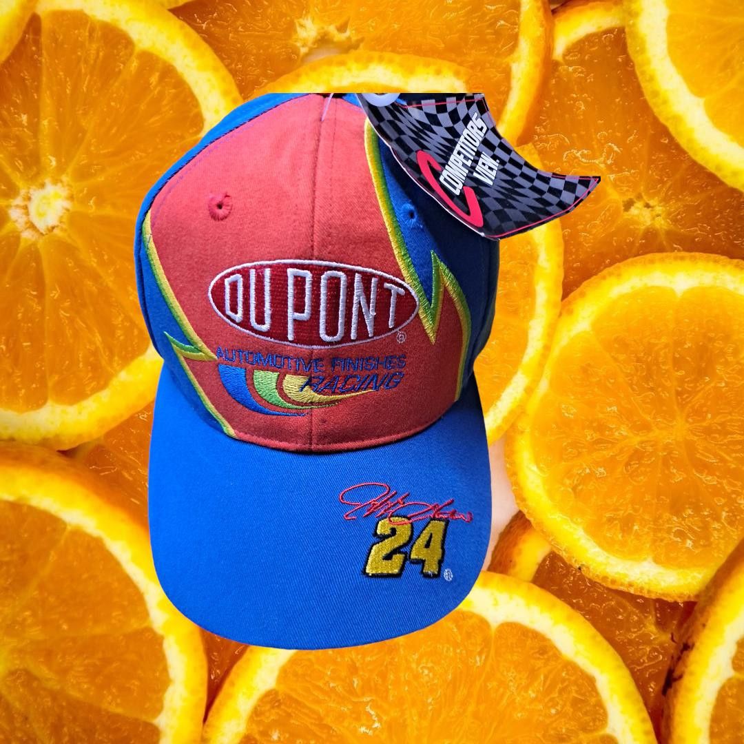 Other New NASCAR Dupont #24 Hook and Loop Adjustable Hat Size ONE SIZE - 1 Thumbnail