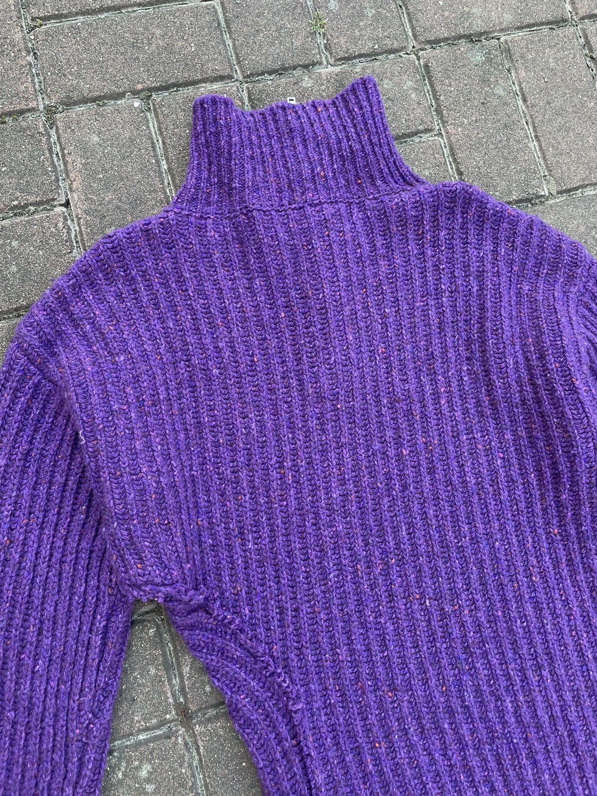 Marni Marni Striped Scarf Rib-Knit Sweater Size M / US 6-8 / IT 42-44 - 11 Thumbnail