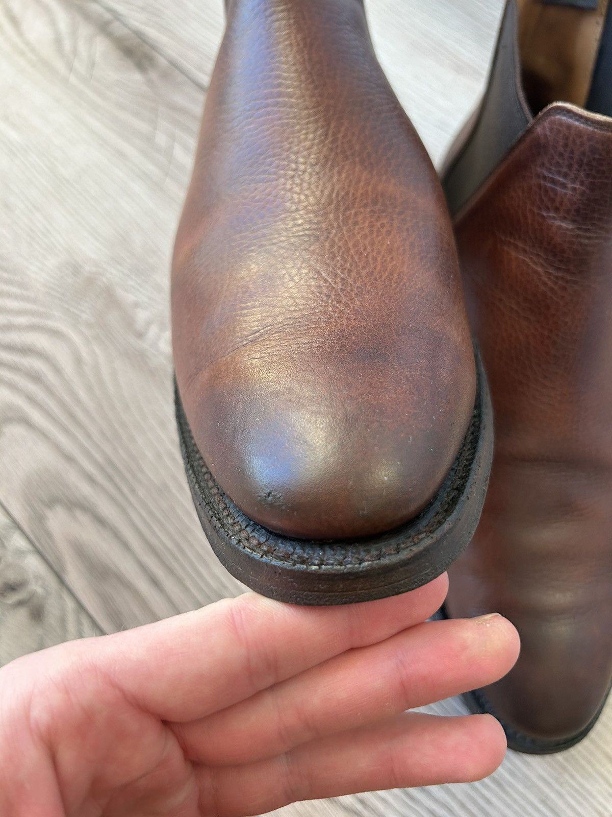 Crockett & Jones Crockett & Jones Chelsea 8 Brown Calf Size US 8 / EU 41 - 16 Thumbnail