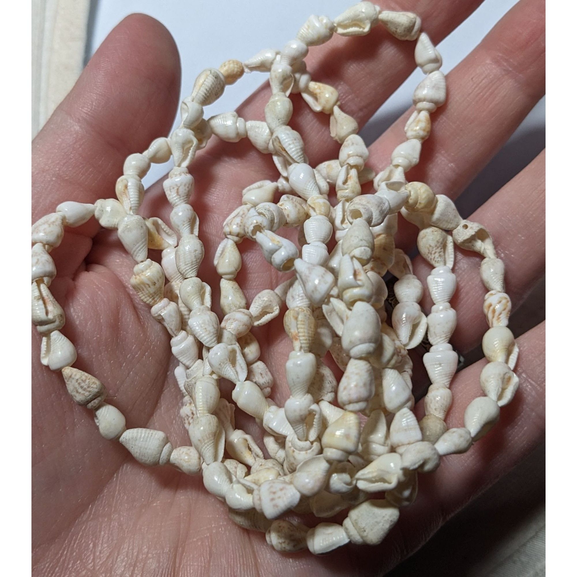Other White And Cream Mini Shell Beaded Necklace Size ONE SIZE - 3 Thumbnail