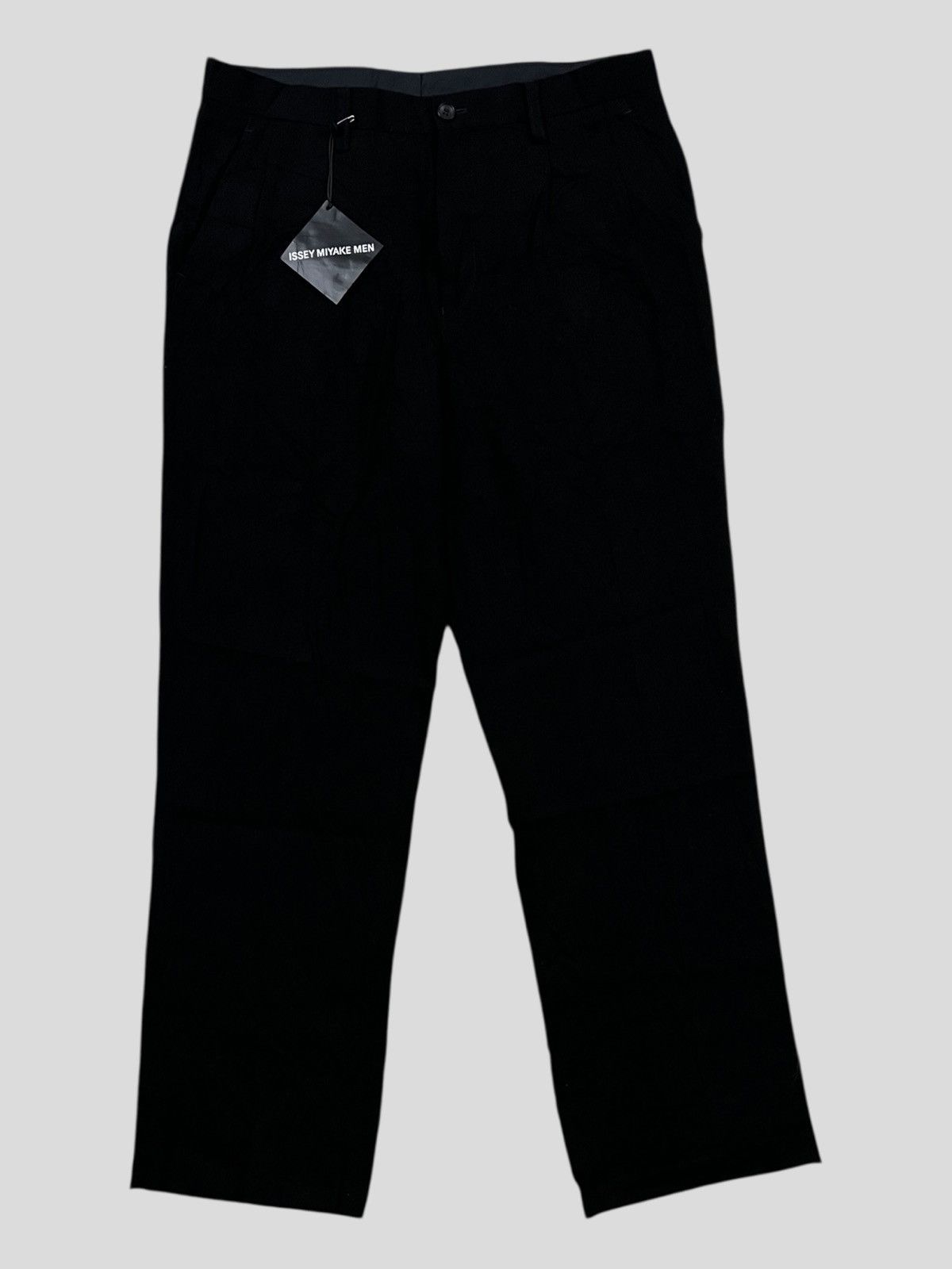 Issey Miyake NEW WITH TAG Issey Miyake Men Gabardine Apocalypse Pants Size US 34 / EU 50 - 1 Thumbnail