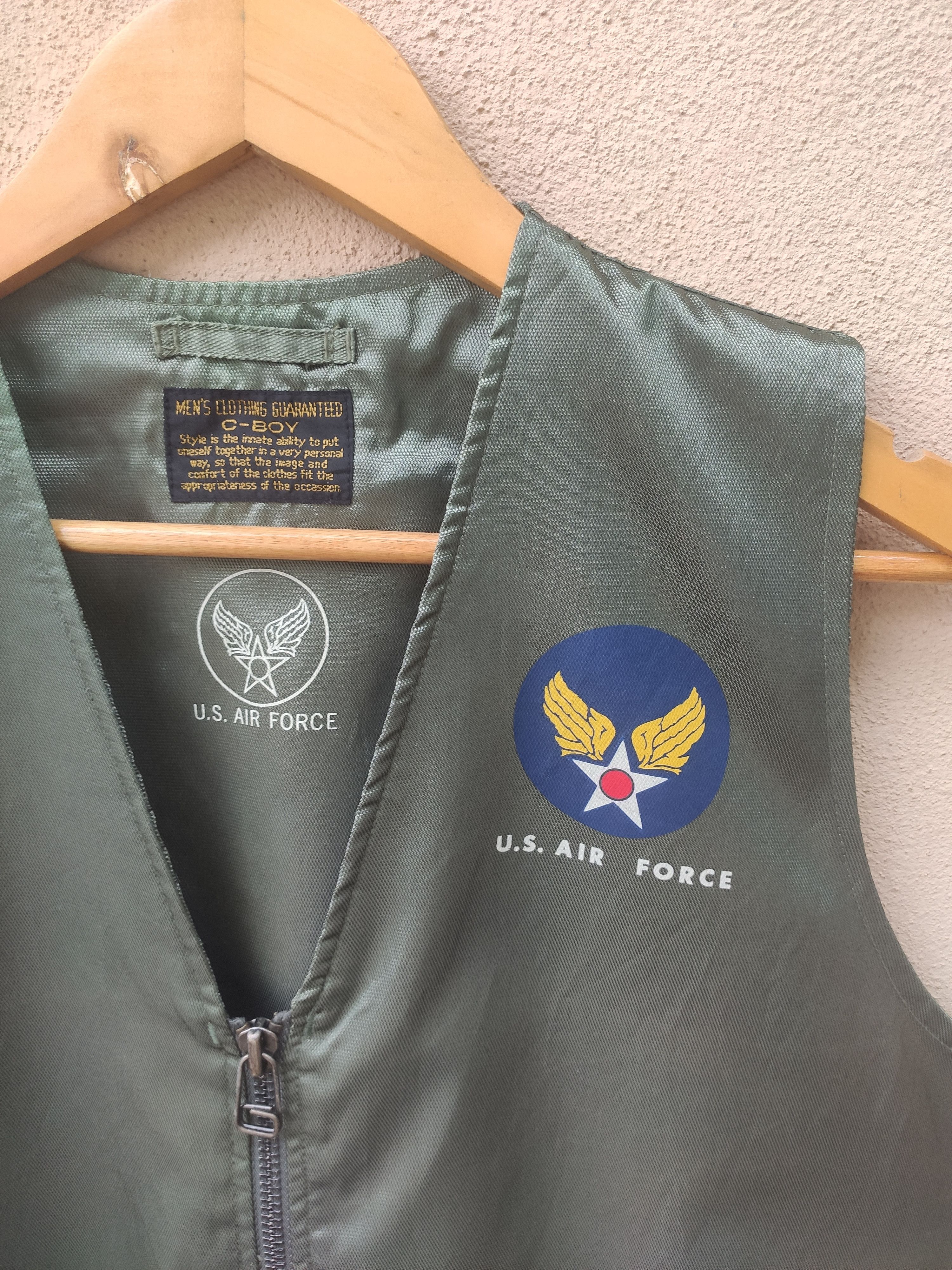 Avirex 🔥 Vintage US Air Force vest tactical jacket Size US M / EU 48-50 / 2 - 1 Thumbnail