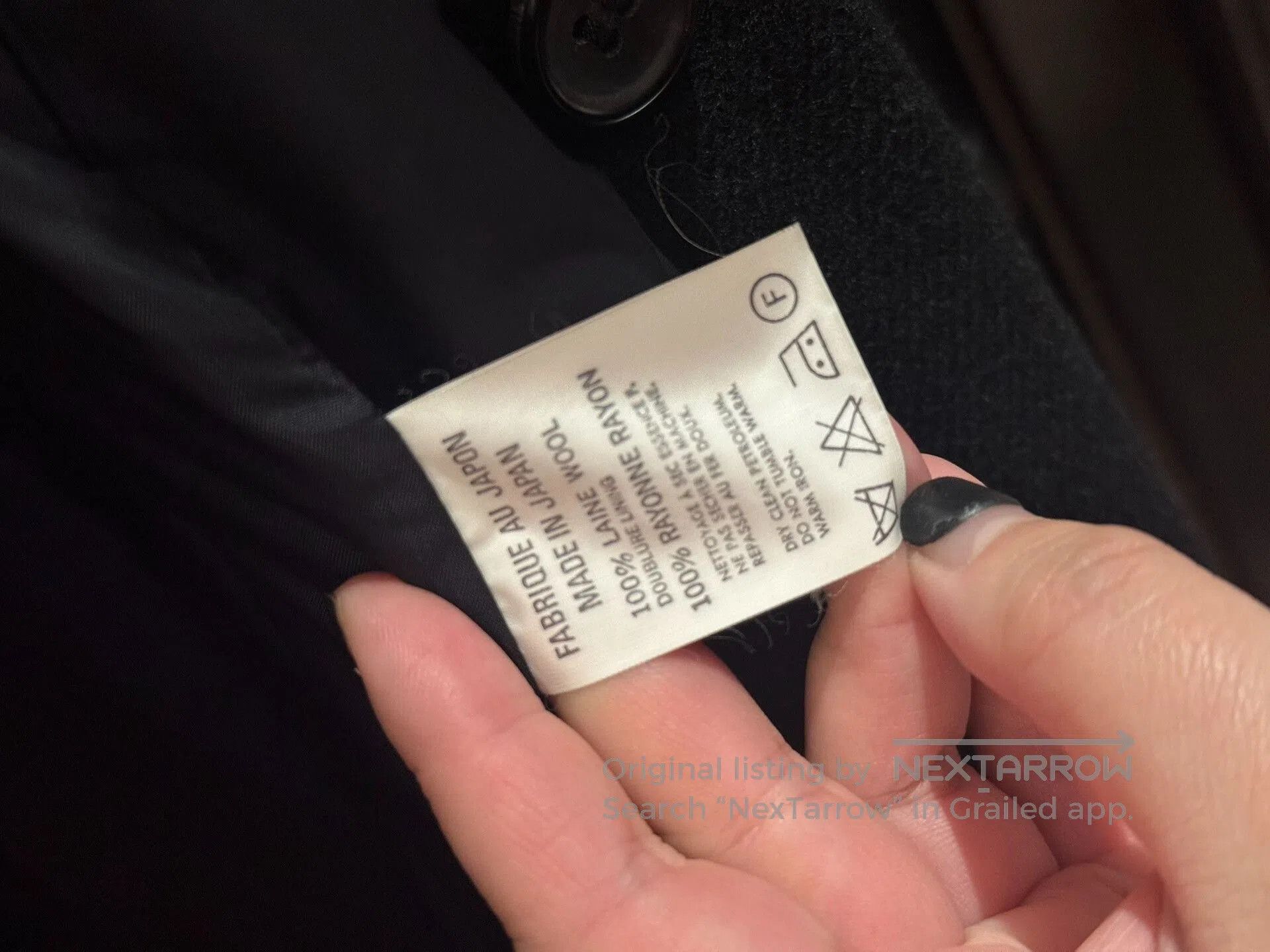 Y's long black wool oversized coat by y's. Size US XXL / EU 58 / 5 - 5 Thumbnail
