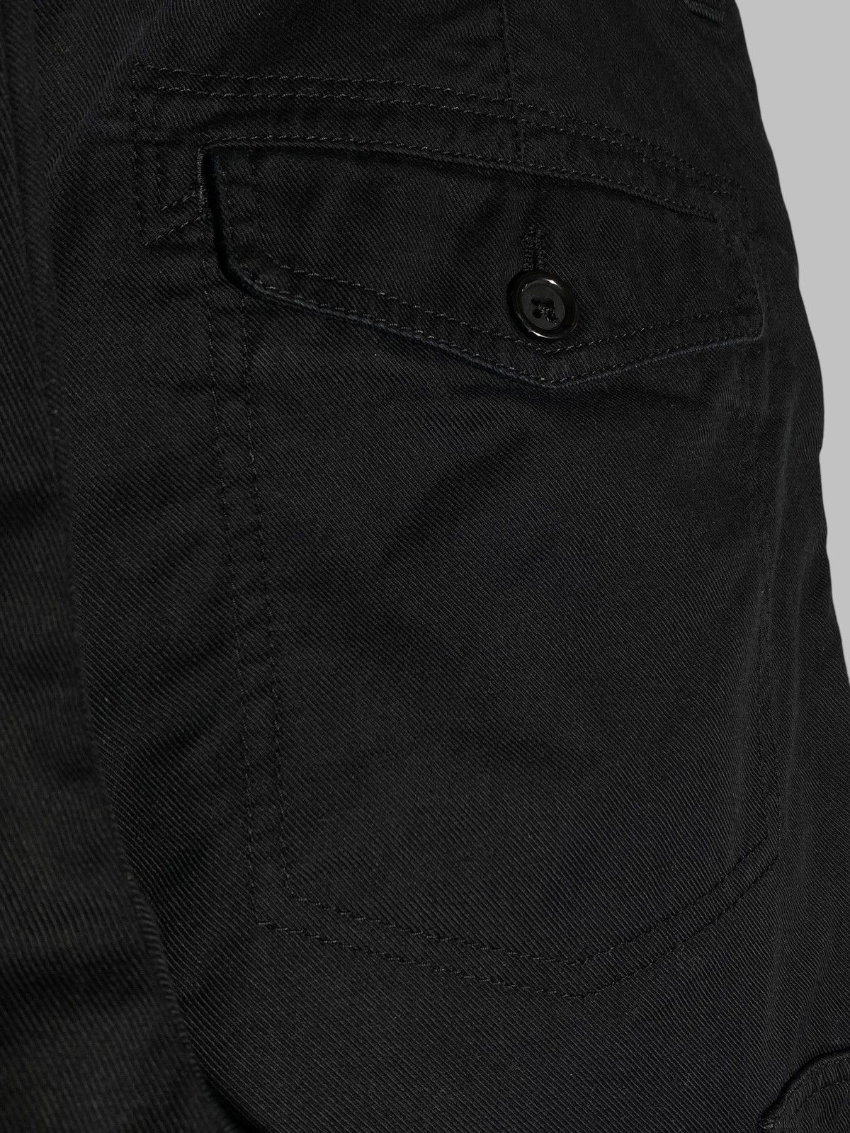 Dolce & Gabbana Dolce & Gabbana Jeans Black Cotton Skinny Cargo Denim Size US 32 / EU 48 - 11 Thumbnail