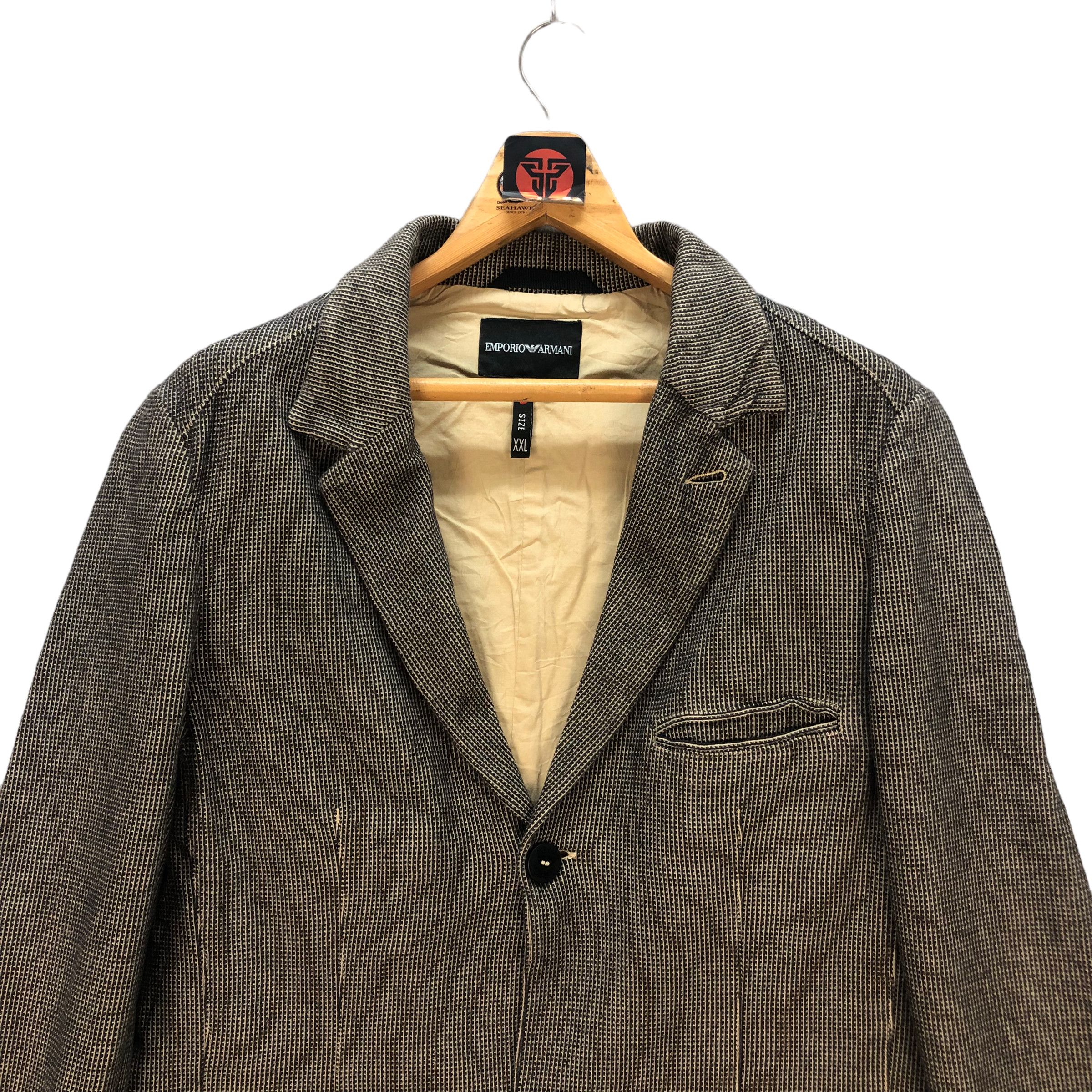 Emporio Armani EMPORIO ARMANI JUDE SEXY FIT CASUAL JACKET #7348-131 Size US XXL / EU 58 / 5 - 2 Thumbnail