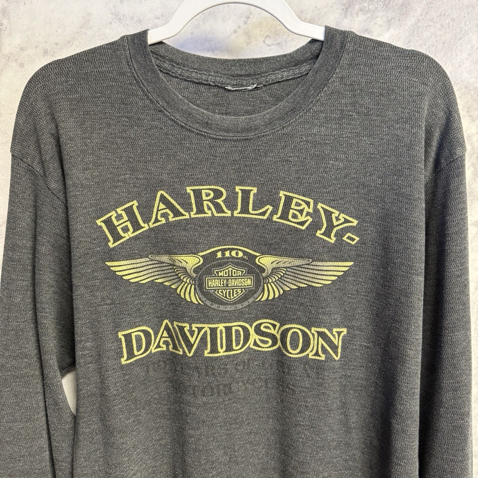 Harley Davidson Harley Davidson Wisconsin T Shirt Mens XL 22.5x28.5 Long Sle Size US XL / EU 56 / 4 - 5 Thumbnail