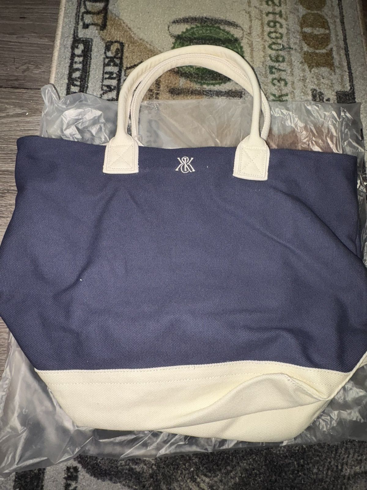 Kith Kith Canvas Tote Bag Nocturnal (NYC Instore Exclusive) Size ONE SIZE - 3 Thumbnail