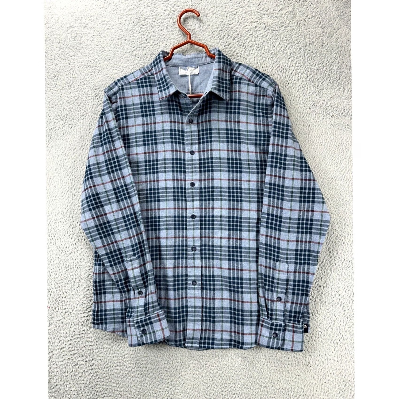 Southern Tide VINTAGE? No. Southern Tide Flannel Shirt Men M Grey Plaid Snap Button A1 Size US M / EU 48-50 / 2 - 5 Thumbnail