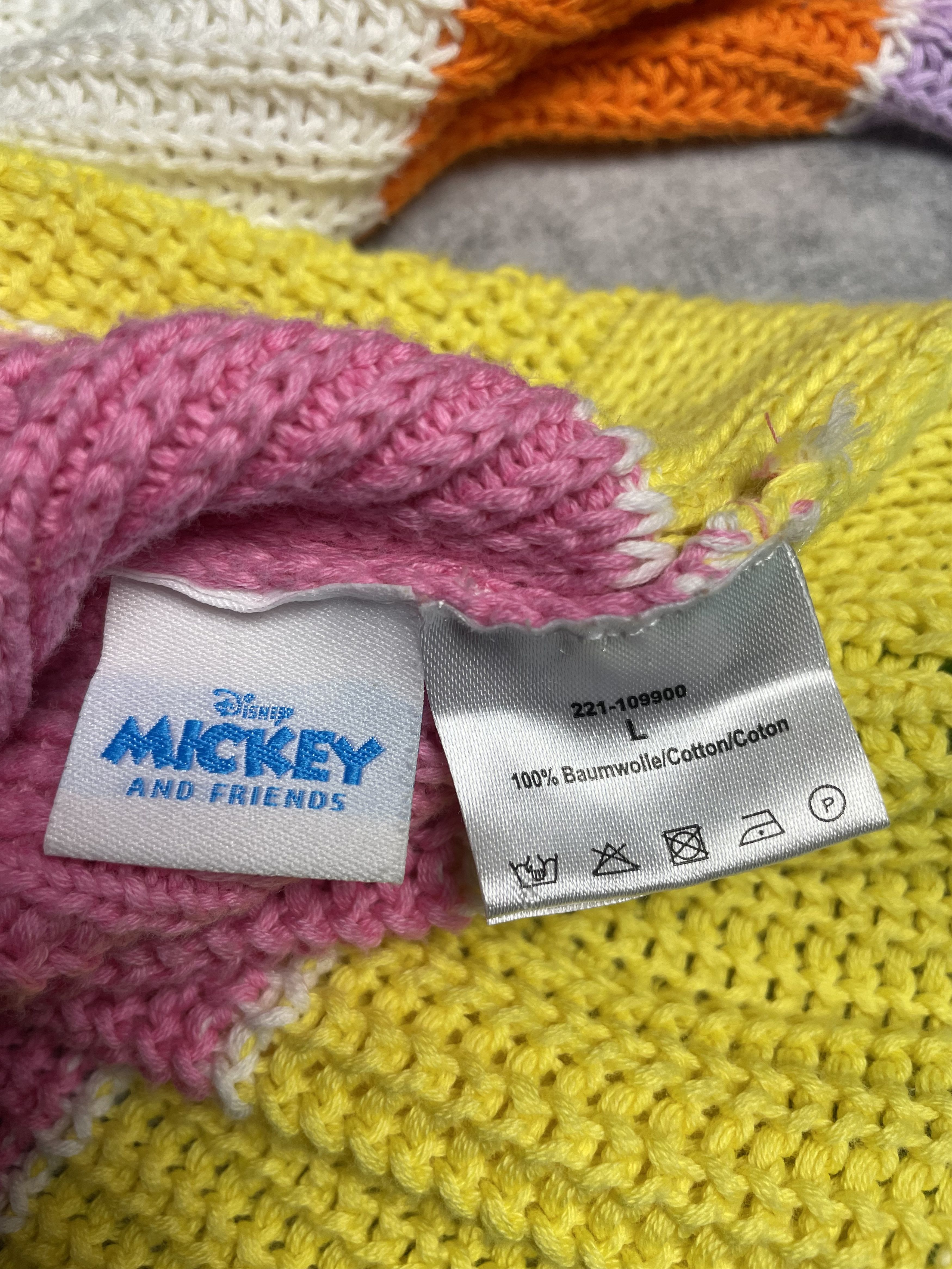 Disney Princess Goes Hollywood x Disney Mickey Sweater Cotton Size L / US 10 / IT 46 - 10 Thumbnail