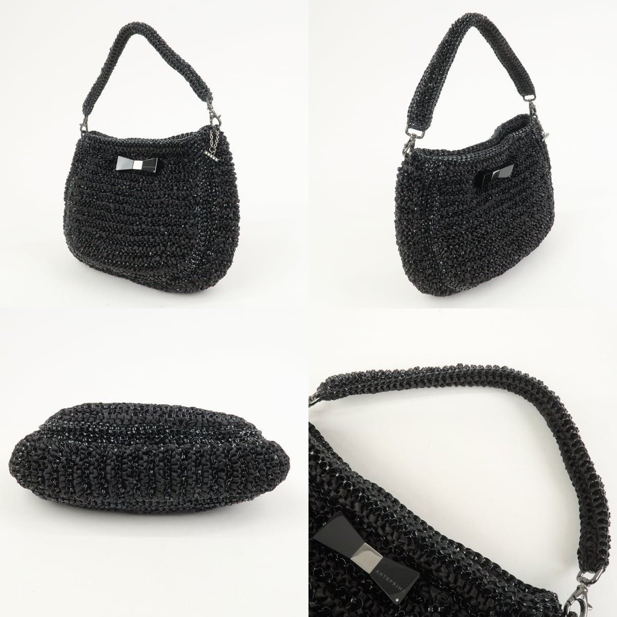 ANTEPRIMA Anteprima Wire Bag PVC Shoulder Black Size ONE SIZE - 3 Thumbnail