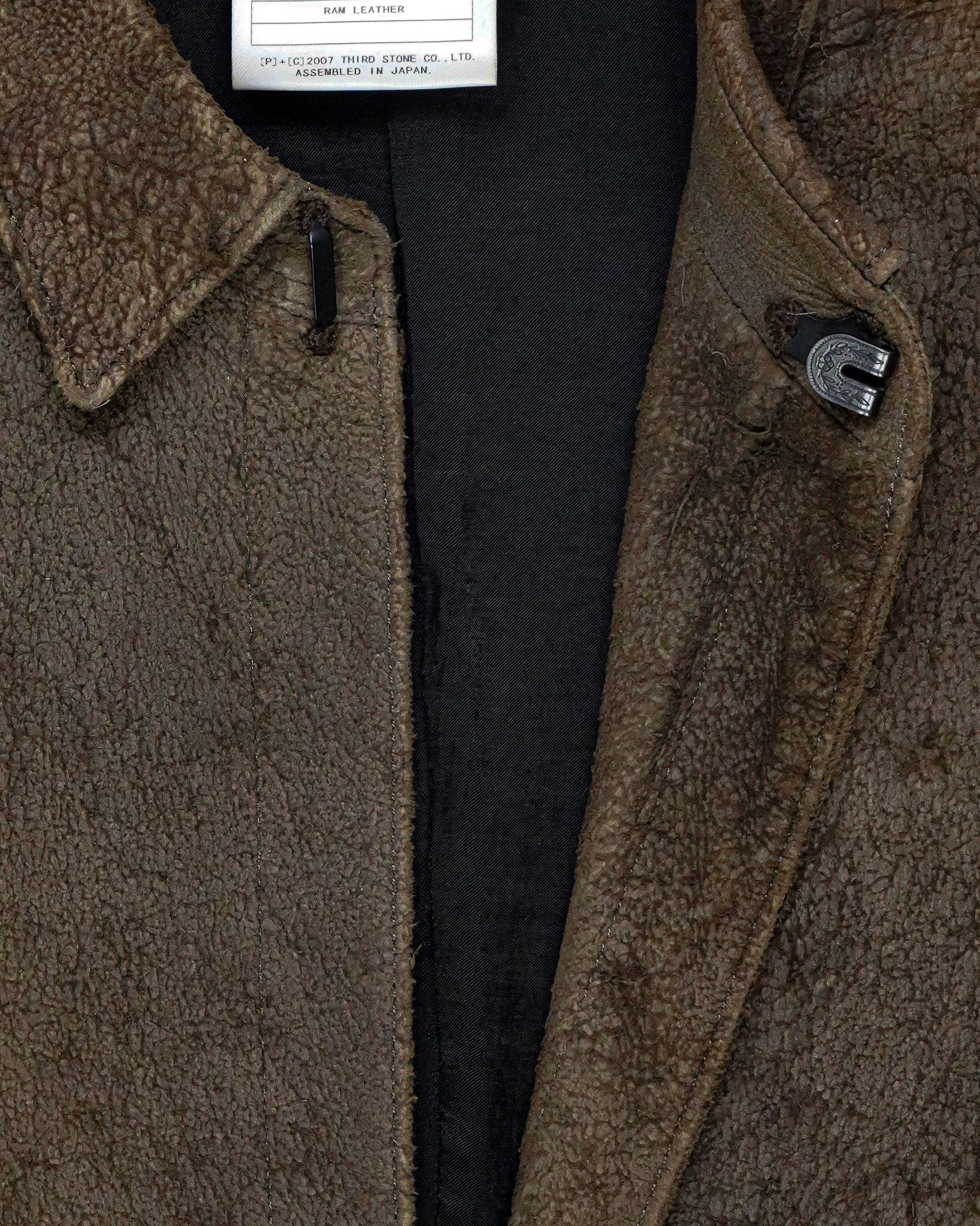 Julius Julius Distressed Ram Leather Jacket - AW07 "Untitled" Size US S / EU 44-46 / 1 - 5 Thumbnail