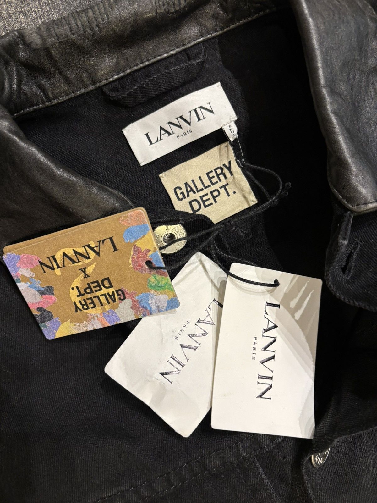 Gallery Dept. × Lanvin Gallery Dept. X Lanvin Sleeve Patch Jacket Size US L / EU 52-54 / 3 - 3 Thumbnail