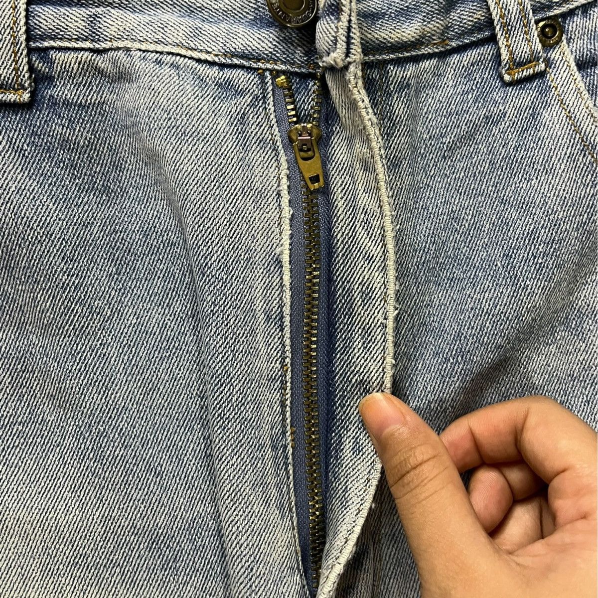 Japanese Brand SALES🔥Vintage Japanese Faded Wash Distressed Baggy Jeans Size US 33 - 3 Thumbnail