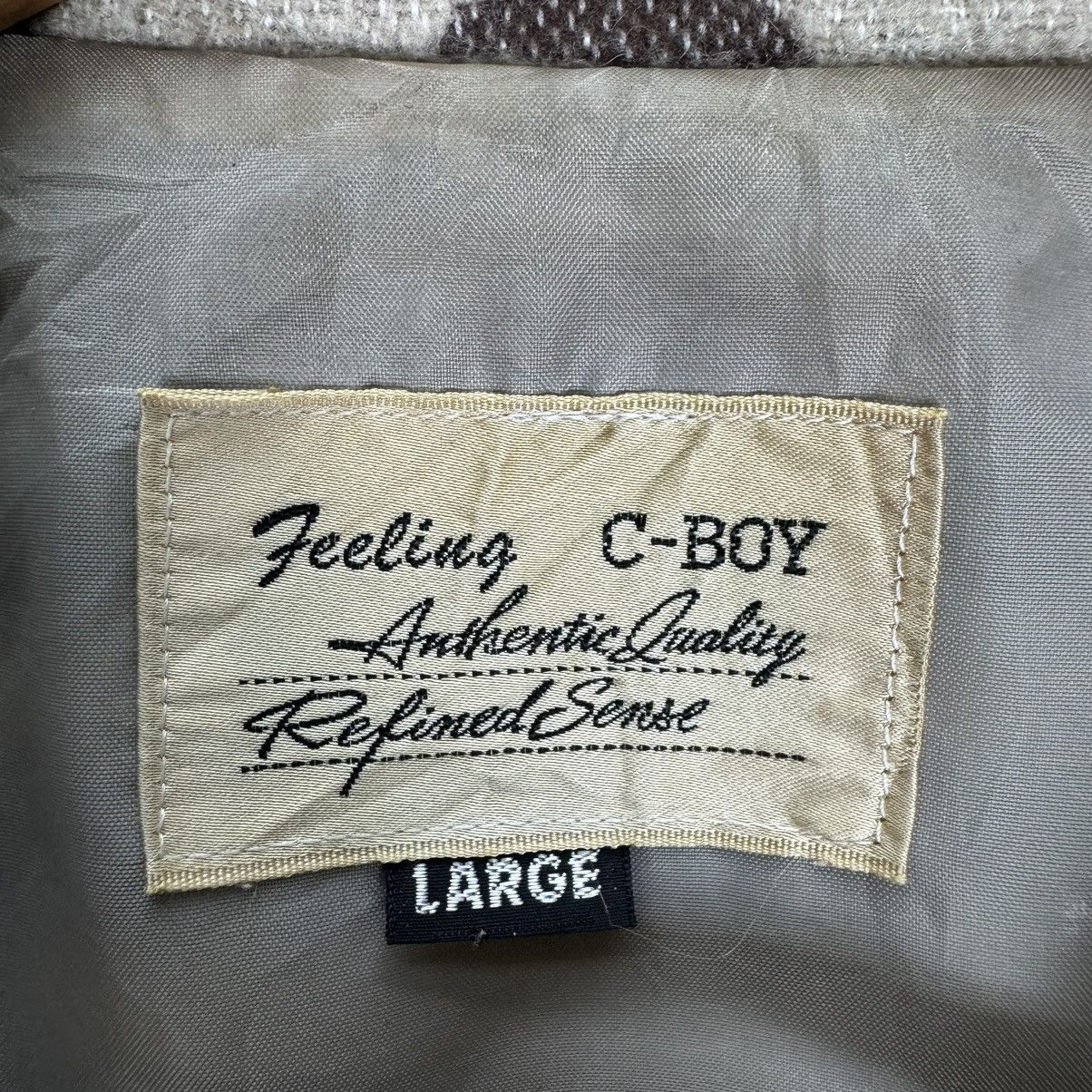HOMME BOY CO. × Native 🌟C-BOY NATIVE NAVAJO BUTTON JACKET LIKE PENDLETON Size US L / EU 52-54 / 3 - 12 Thumbnail