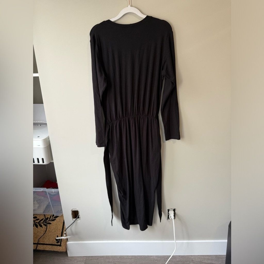 The Unbranded Brand Smash + Tess Black Rebecca Sheath Long Sleeve Dress Size XS / US 0-2 / IT 36-38 - 3 Thumbnail