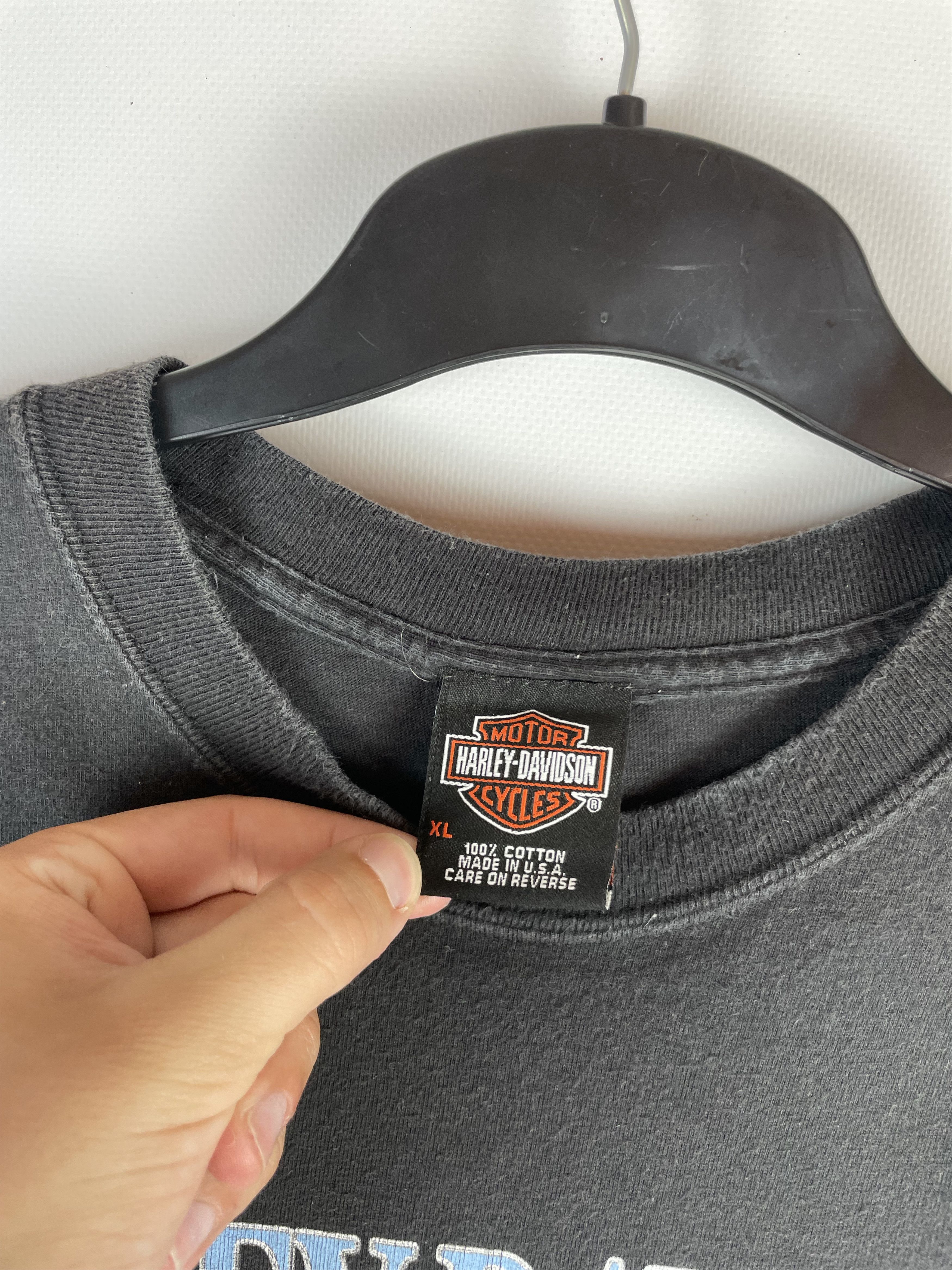 Harley Davidson Vintage HARLEY DAVIDSON Tee Graphic T-Shirt Size US XL / EU 56 / 4 - 5 Thumbnail