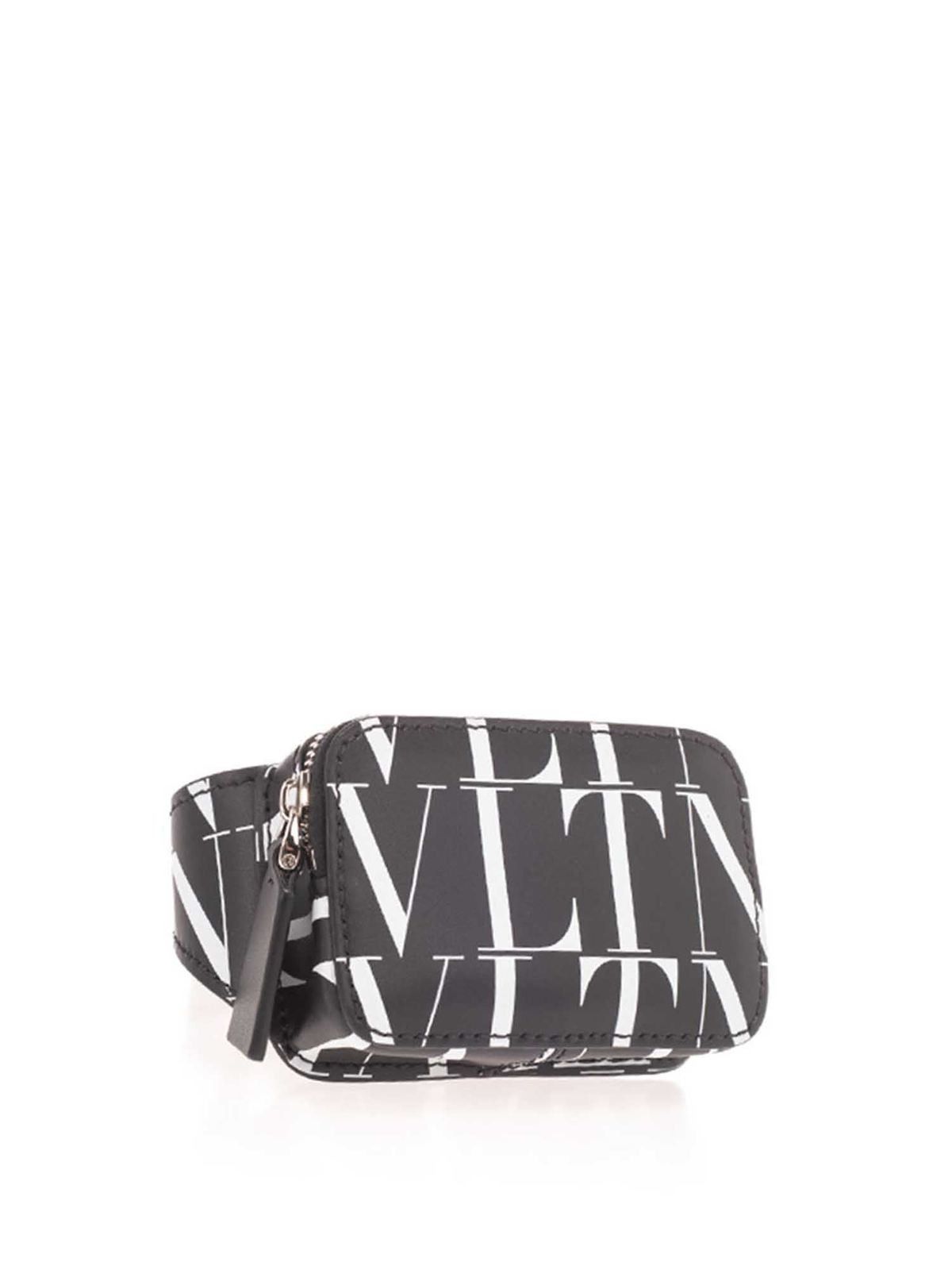 Valentino VALENTINO Leather VLTN Waist Belt Bag Size ONE SIZE - 5 Thumbnail