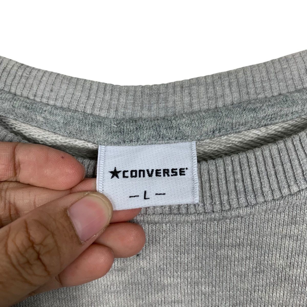 Converse CONVERSE Chuck Taylor Shoes Graphics Sweatshirts #1753-C78 Size US L / EU 52-54 / 3 - 11 Thumbnail