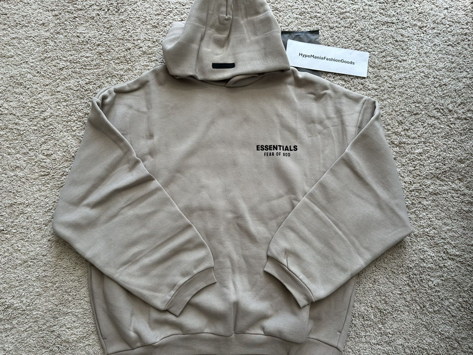 Essentials Fear of God Essentials Fleece Hoodie Desert Sand Size US XL / EU 56 / 4 - 2 Thumbnail