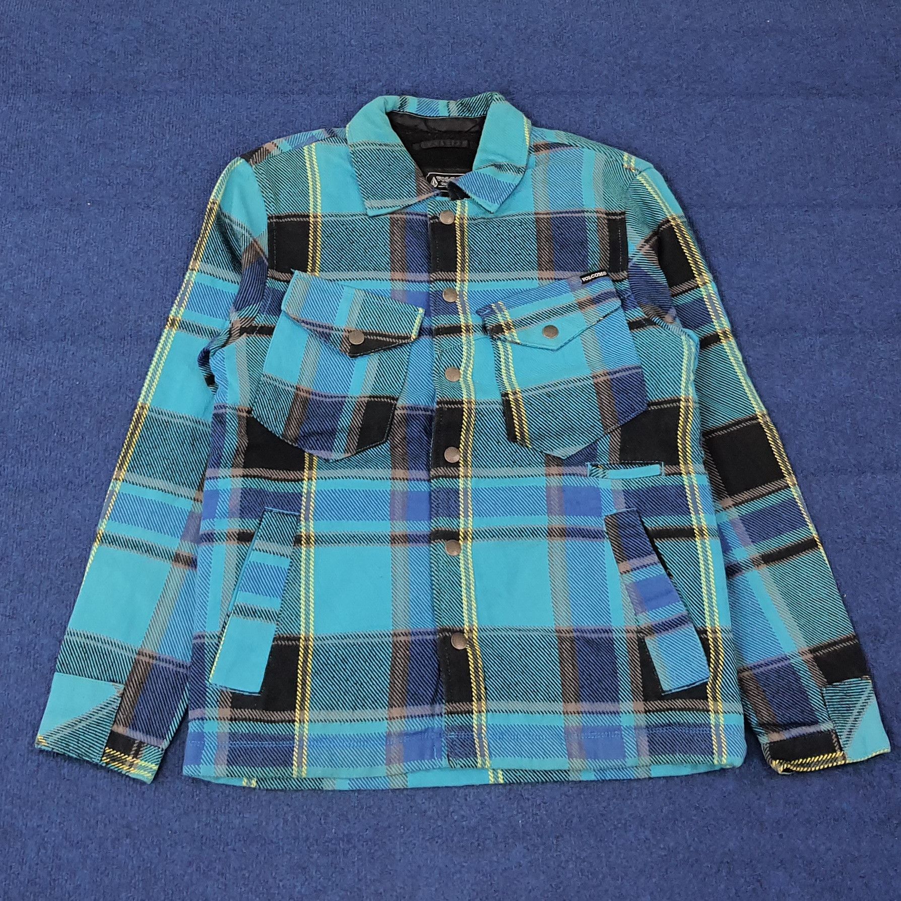 Volcom Vintage Volcom Work Wear Button Jacket C262N10 Size US M / EU 48-50 / 2 - 1 Thumbnail